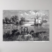 Poster Les Moraviens à l'assaut du Delaware (Devant)