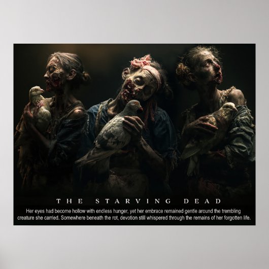 Poster Les morts affamés - Dévotion envers l'animal de co (Devant)