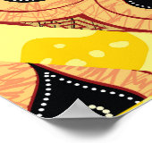 Poster Les motifs distinctifs du batik indonésien (Coin)