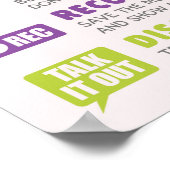 Poster Les moyens d'arrêter la cyberintimidation à l'écol (Coin)