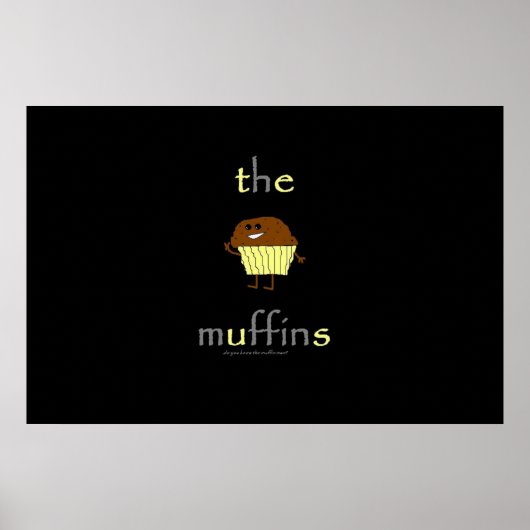 Poster Les muffins (Devant)