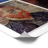 Poster Les multiples visages de Vincent Van Gogh (Coin)