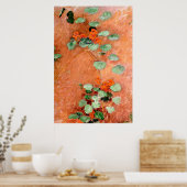 Poster Les Nasturces de Caillebotte (Cuisine)