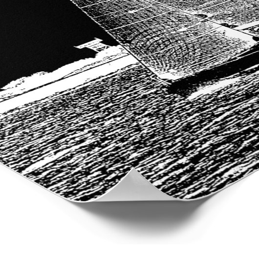 Poster Les navires sont sûrs dans le port - imprimé d'art (Coin)