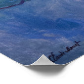 Poster Les nénuphars de Monet (Coin)