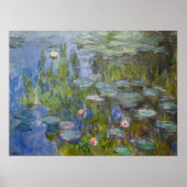 Poster Les nénuphars de Monet (Devant)