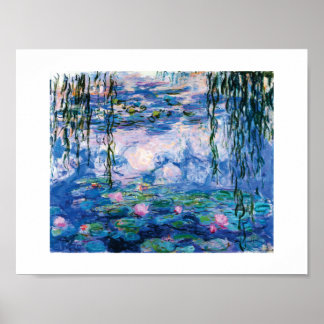 Poster Les nénuphars de Monet
