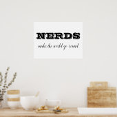 Poster Les NERDS font tourner le monde (Cuisine)