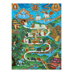 Poster Les neuf alliances mentales Samatha