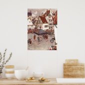 Poster Les nouveaux habits de l'empereur par Edmund Dulac (Cuisine)