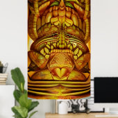 Poster Les Nouveaux Tiki Freaks (Bureau à domicile)
