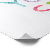 Poster Les nuages magiques croient en toi-même (Coin)