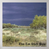 Poster Les nuages passent (Devant)