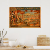 Poster Les nuits arabes - La merveilleuse lampe d'Aladdin (Cuisine)