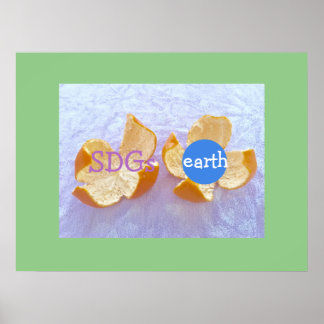 Poster Les ODD 地 球 環 境 自 然 体