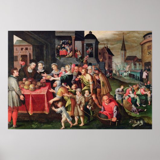 Poster Les oeuvres de la miséricorde (Devant)