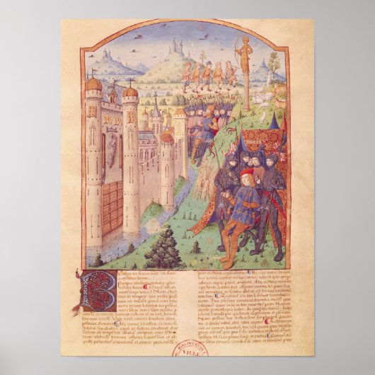 Poster Les oeuvres de Virgile avec commentaire de Servius (Devant)