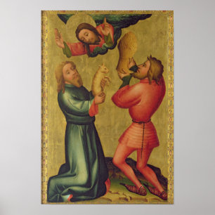 Poster Les offrandes de Caïn et Abel