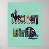 Poster Les Oiseaux De Castérisque Sont Le Nom, (Devant)