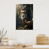 Poster Les Olympiens : Artémis, Godess of the Hunt (Cuisine)