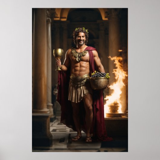 Poster Les Olympiens : Dionysos, Dieu de la Révélation (Devant)