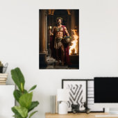 Poster Les Olympiens : Dionysos, Dieu de la Révélation (Bureau à domicile)