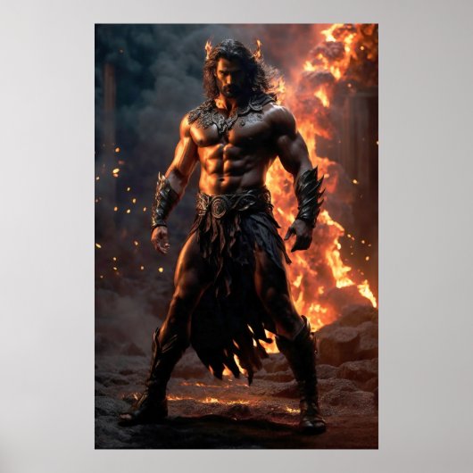 Poster Les Olympiens : Hadès, Dieu du monde souterrain (Devant)