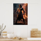 Poster Les Olympiens : Hadès, Dieu du monde souterrain (Cuisine)