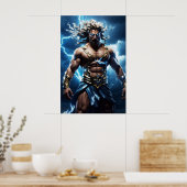 Poster Les Olympiens : Zeus, roi des Olympiens (Cuisine)