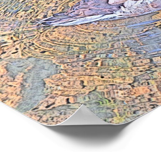 Poster Les Ondes (Coin)