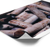 Poster Les ongles dans le café (Coin)