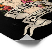 Poster Les opposants à Trump s'opposent aux droits des fe (Coin)