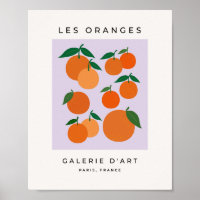 Les Oranges 02 Purple Retro Fruit Lilac