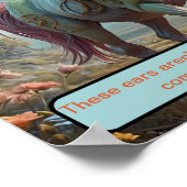 Poster Les Oreilles Ont Atterri (Coin)