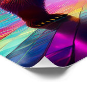 Poster Les Ours De Danse À La Discothèque (Coin)