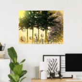 Poster Les papillons dans une bulle (Bureau à domicile)