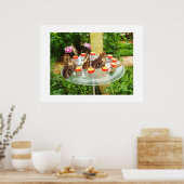 Poster Les papillons des hibou (Cuisine)