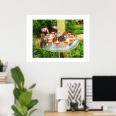 Poster Les papillons des hibou (Bureau à domicile)