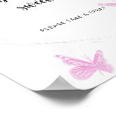 Poster Les papillons sont doux (Coin)