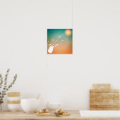 Poster Les papillons volent vers le soleil (Cuisine)