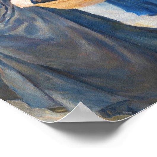 Poster Les parapluies, Pierre Auguste Renoir Art (Coin)