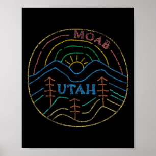 Poster Les Parcs Nationaux De L'État De Moab Utah Beehive
