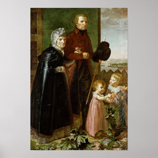 Poster Les parents de l'artiste, 1806 (Devant)