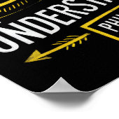 Poster Les paroles divines sur Dieu surpassent la compréh (Coin)