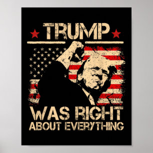Poster Les partisans de Trump avait raison sur tout