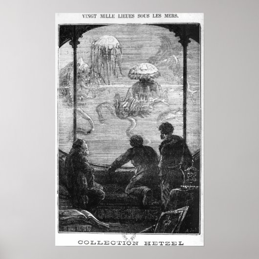 Poster Les passagers du Nautilus (Devant)