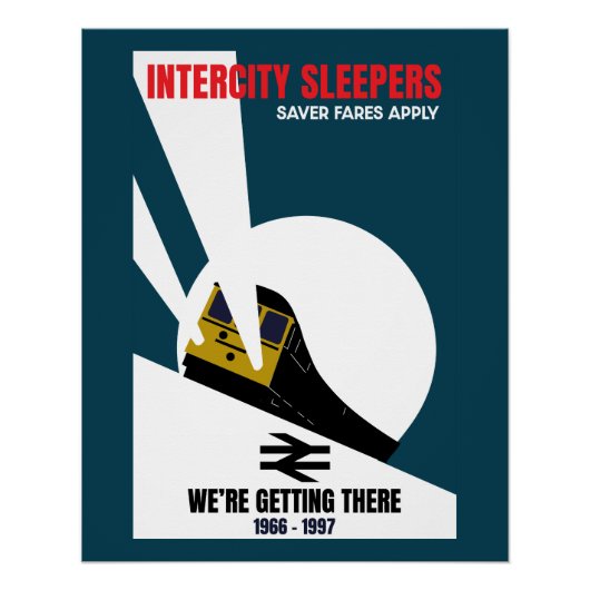 Poster Les passionnés de train ferroviaire britannique (Devant)