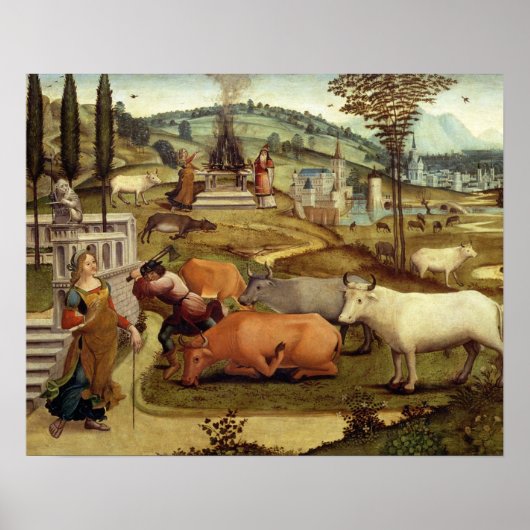 Poster Les Passions de Pasiphae, épouse du roi Minos de C (Devant)