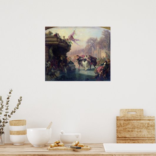 Poster Les Patins (Cuisine)