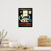 Poster Les Patriotes Canadiens N'Encevront Pas De Nourrit (Cuisine)